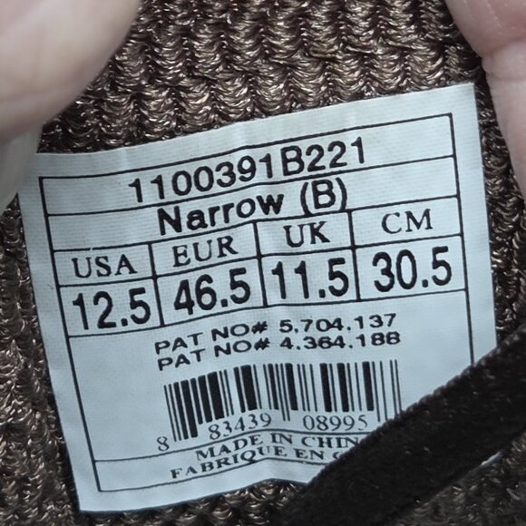 Brooks Addiction Walker 2 Brown Leather Trainer US 12.5 Narrow Suede Comfort - Picture 6 of 8